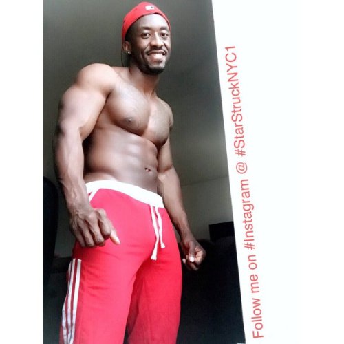 bmoneyuniverse:Christopher Chance😊😊😍😋🎂🎂🙌🏾  Ig @starstrucknyc