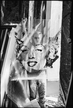 vaticanrust:  Andy Warhol at The Factory