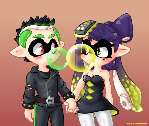 Another commission for @Hakuryu1984 on twitterTruth be told, I was going to draw the new Callie, but