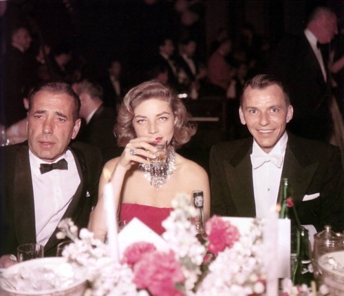 zestyblog:  Humphrey Bogart, Lauren Bacall, Frank Sinatra.