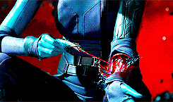 dangerouswomandeluxe:  Karen Gillan as Nebula in Guardians of the Galaxy 