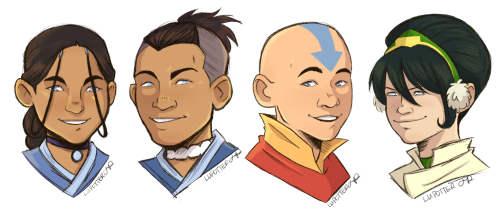 lupotterdraws: TEAM AVATAR Wow that’s amazing!!