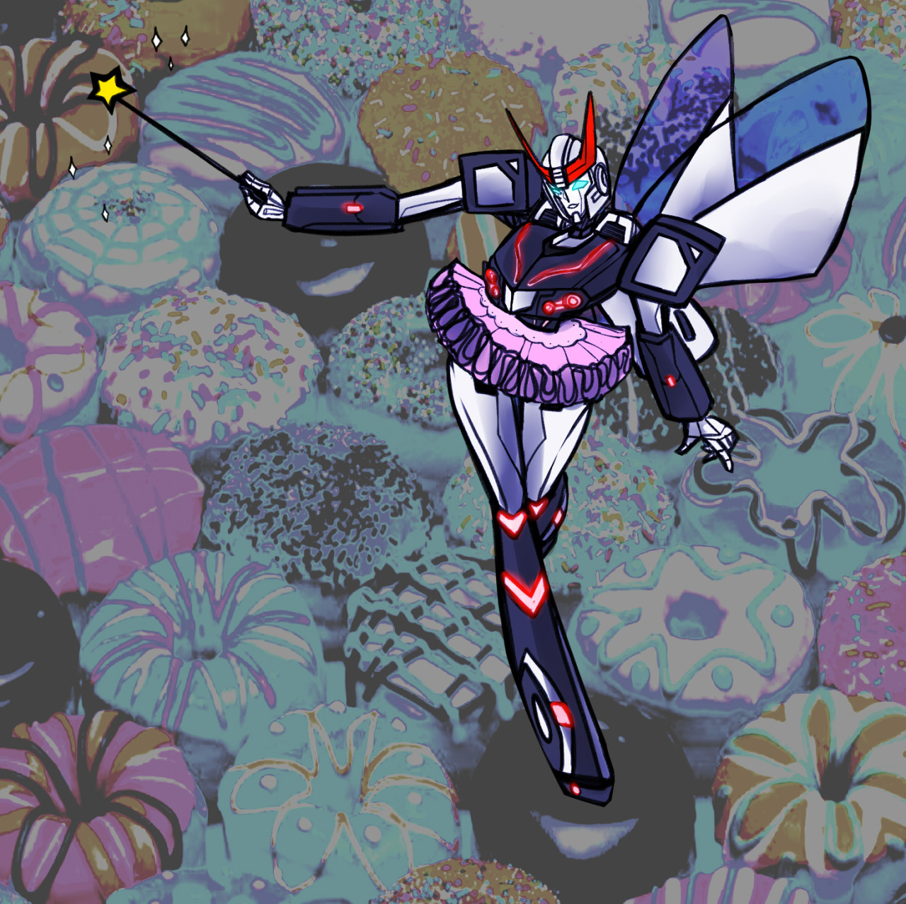 goingloco:  enterprisetoark:  from that PROWL FAIRY THING OMG im sorry///////// 