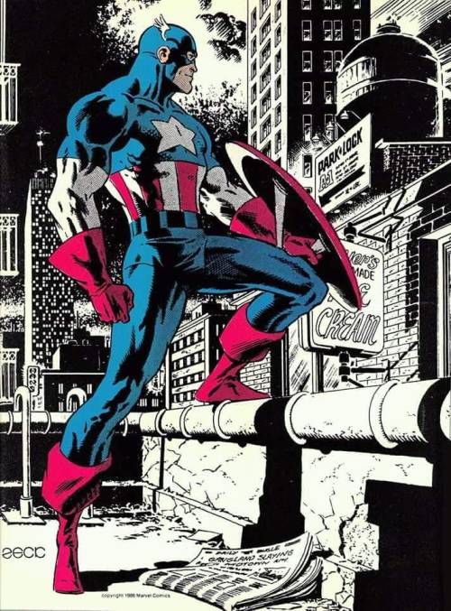 Captain America by Mike Zeck