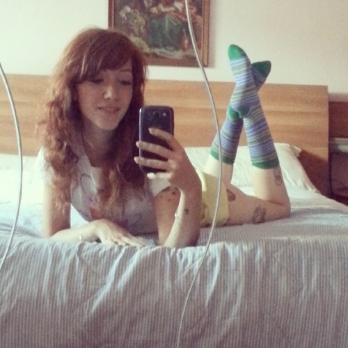 #morning #socks #selfshot #selfie #mirror #redhead #ginger #pbms #sghopeful #hopefulsuicide #hopeful