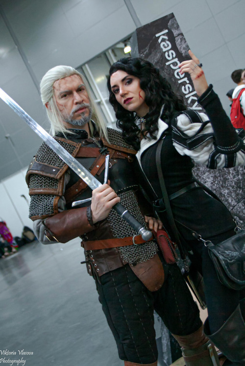 We worked on quest  #kaspersky_igromiron Igromir and ComicConMoscow in last weekend.Geralt - Haji ht