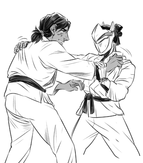 angerliz: wanted to doodle some judo based off some matches i watched, ended up turning it into thes