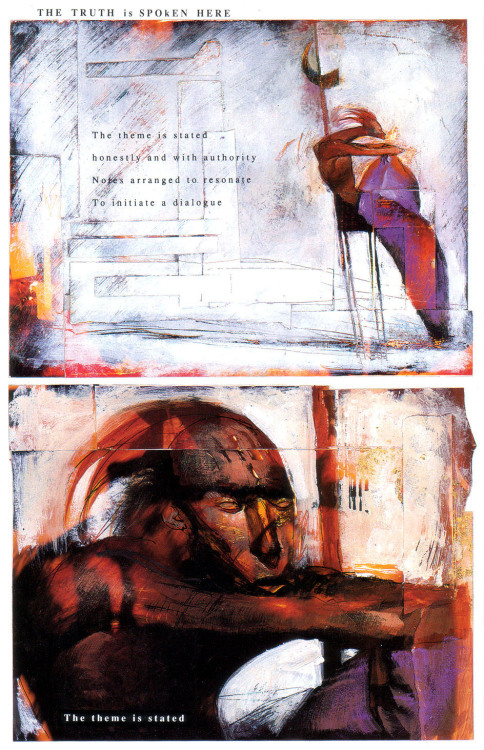 thebristolboard: Forgotten masterpiece: “Uptown Ruler” by Dave McKean, from A1 vol.