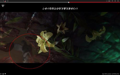 astoryofalove: Saw some Japanese fans speculating that it was Aerith shown in the water reflection, 