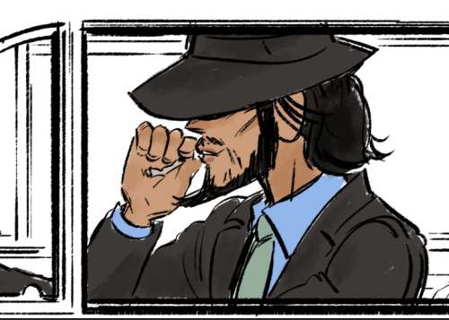 paunchsalazar:studies of Lupin the first… all their models look so good, Jigen… I can&