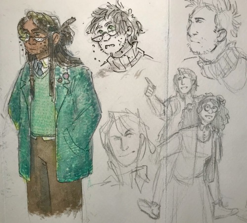 Some Old(ish) Magnus Archives Drawings To Celebrate The Return!