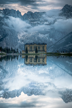 ninbra:  Grand Hotel Misurina in Italy. 