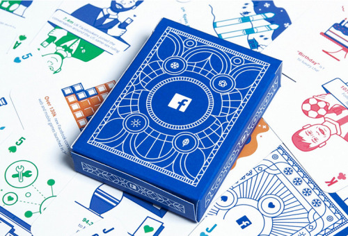 Facebook&rsquo;s B2B Deck of Playing Cards, design by Human After All