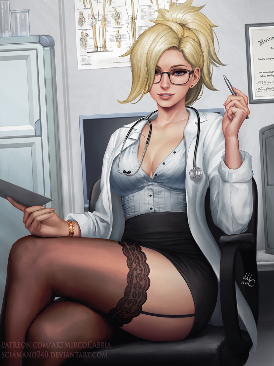 mircosciamart:  Doctor Mercy - OW (3v)   ;9