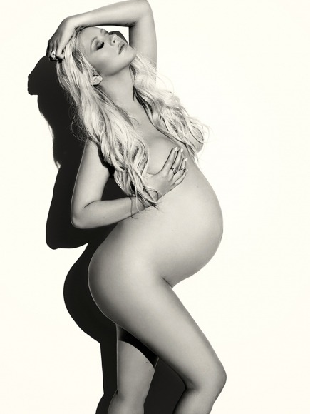 free-celebrity-porn:  Christina Aguilera Unbelievable See-Through Shoot for V Magazine