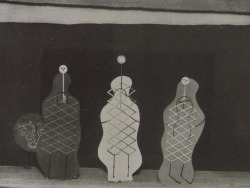 deviatesinc:  Étienne de Beaumont presents Erik Satie’s ballet Mercure, with costumes and sets by Picasso, 1924 