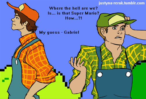 rerak-sketchbook:  SuperNatural Winchester Bros 