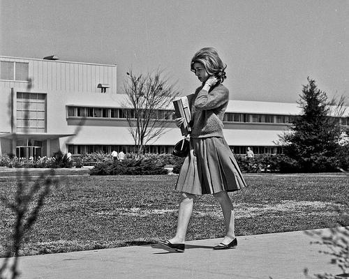 fuckyeahvintage-retro:  Fresno State College in California, 1963-64 (via) 