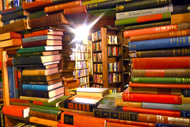 hands-in-the-air:  The Last Bookstore in downtown L.A., California’s largest independent