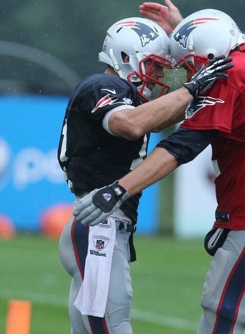 phil1000:  Julian Edelman and Tom Brady  They know what time it is&hellip;