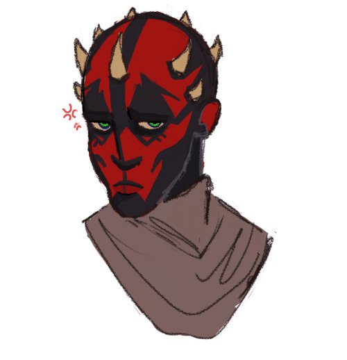 another little fixation of mine as of late&hellip;my star wars zabrak oc uzolir! hes a foundling man