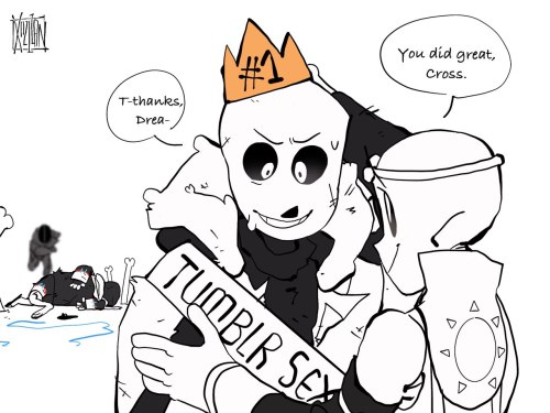 Not Him#CrossSweep #crosssans #dreamsans #tumblrsexymanpoll