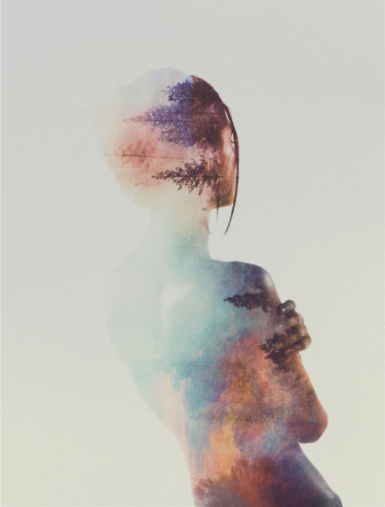 wordsnquotes:  bestofs6:   DOUBLE EXPOSURE PORTRAITS BY ANDREAS LIE    More by the