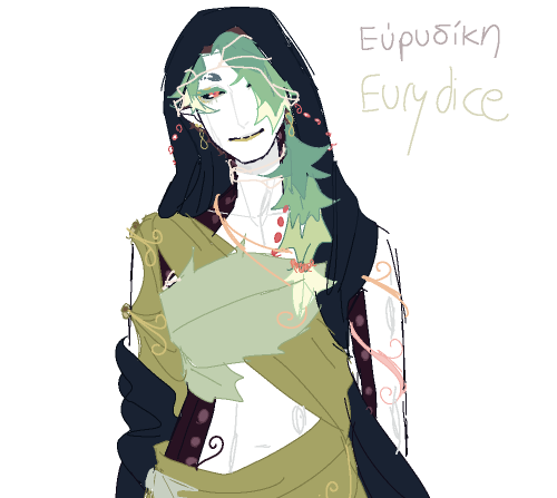 heres my take on eurydice to accompany her malewife orpheus