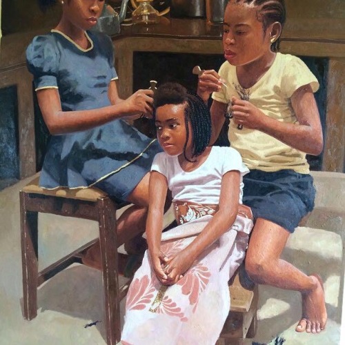 lovelylarayyy:  This Nigerian Artist oresegun Olumide painted these beautiful beautiful work , don’t let this man hard work and talent go unnoticed . Support black businesses support black talent . ❤️❤️👏🏾👏🏾👏🏾👏🏾👏🏾👏🏾👏🏾👏🏾