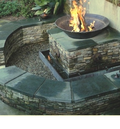 Landscape Fountain RaleighAn Example Of A Small Eclectic Shade Backyard Water Fountain Landscape.