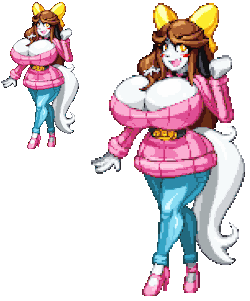 theycallhimcake:  casetermk: Standard Mom  I also have wanted to draw @theycallhimcake ‘s Dog Mom as well so.    i’d hug the heck outta those pixels