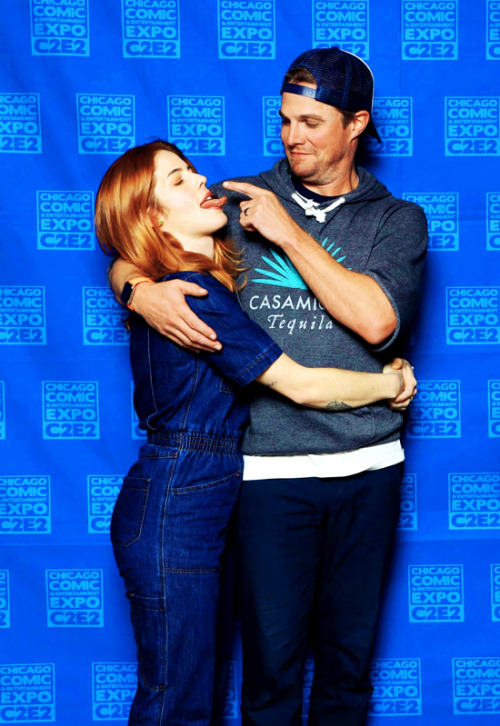 olicitysquads: I just love them (I had to take out the man between Stephen and Emily #sorrynotsorry)