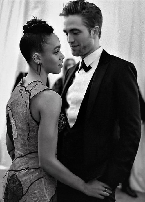 robfanforlife:Rob &amp; FKA Twigs - Met Gala NY - 2015/16