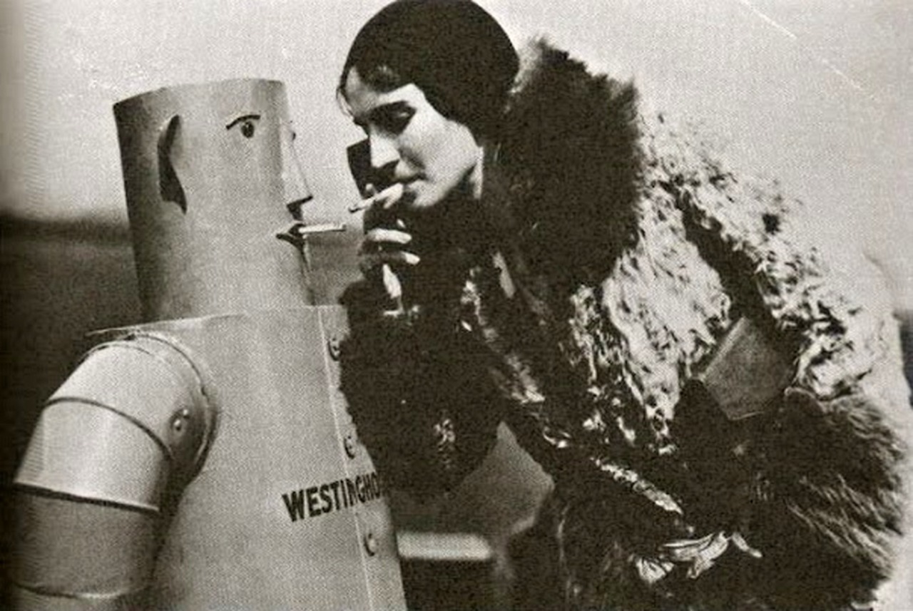 Le robot Willie Vokalite, 1931.