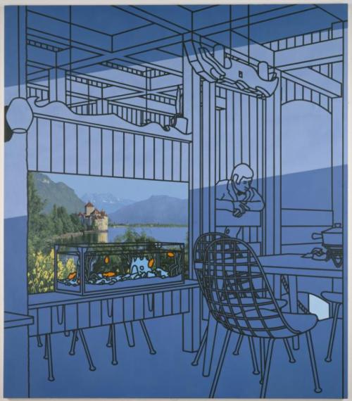 After Lunch  -   Patrick Caulfield 1975English 1936-2005Acrylic paint on canvas2489 x 2134 mmCollect