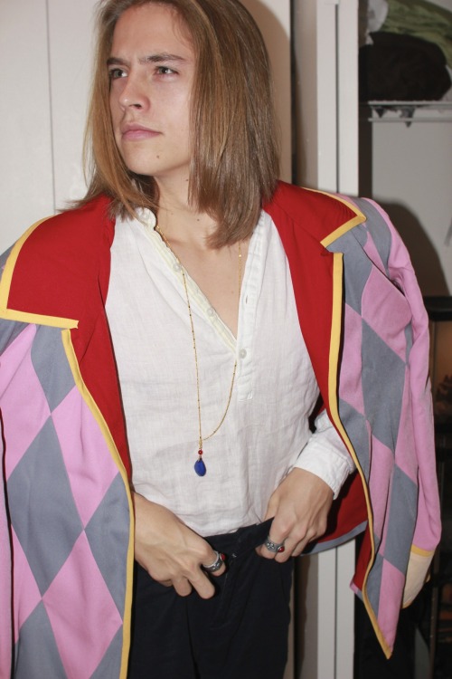 annalblanchard:Cole Sprouse killing the Halloween gameHowl Jenkins Pendragon, “Howl’s Moving Castle”