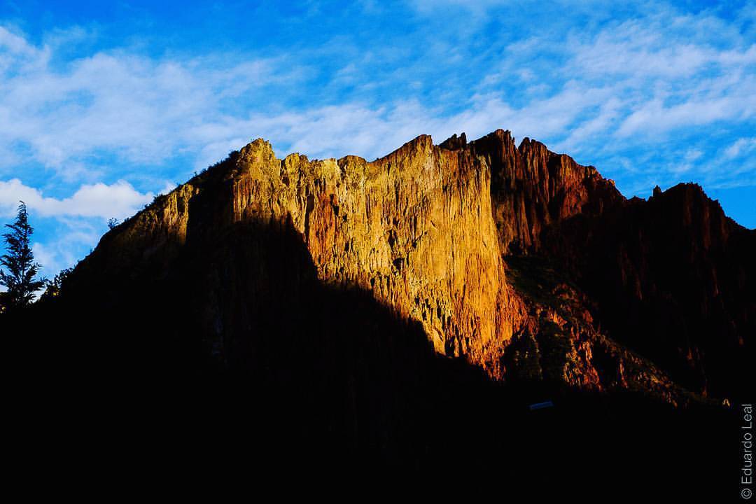 La Paz landscape (at La Paz, Bolivia)