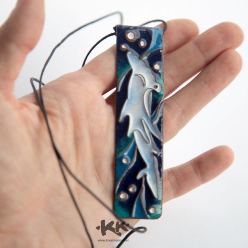 sosuperawesome: Enamel Pendants and Earrings Kreativation Net on Etsy See our #Etsy or #Jewelry tags