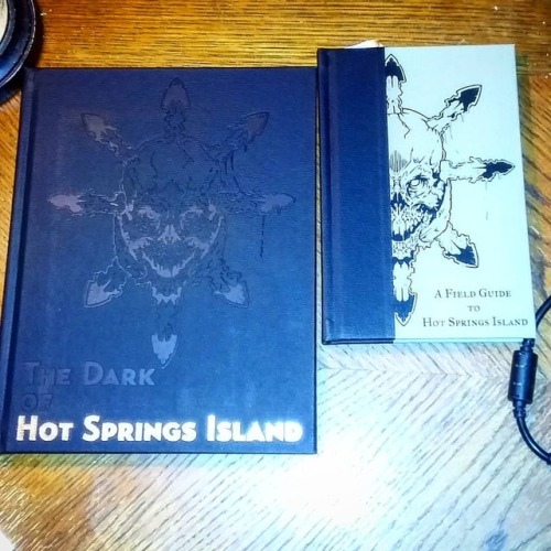 The Dark of Hot Springs Island and A Field Guide to Hot Springs Island by swordfish islands #rpg #dn