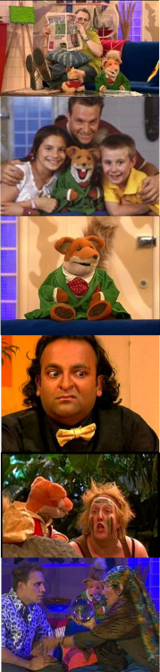 ichristmasin:  marauding-dragons:  Screw nickelodeon. I will always be a cbbc child. These shows were literally my childhood. I named my dog after basil brush.  Fuck yes  Cbbc for the fucking win :D