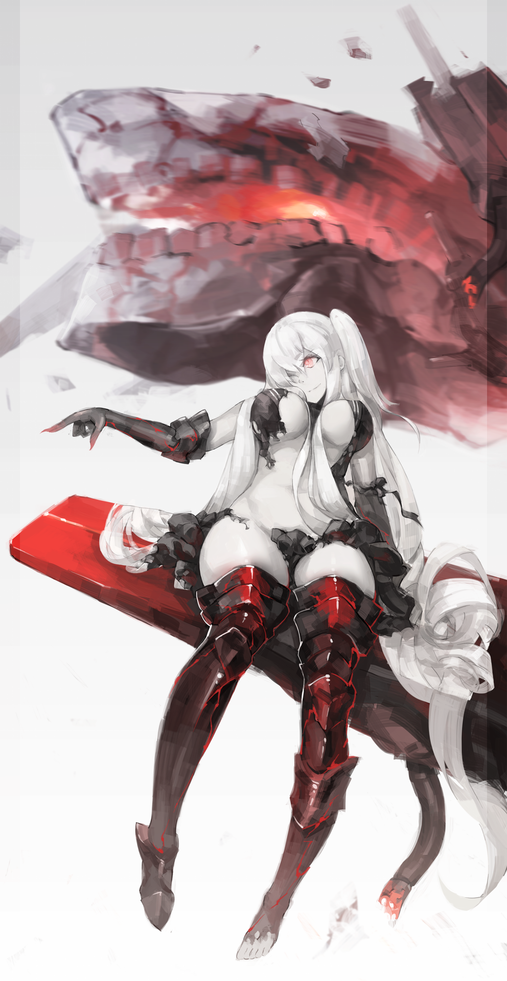 senkanmutsu:  空母棲姫 |  LaBombardier!※Permission was obtained from the artist