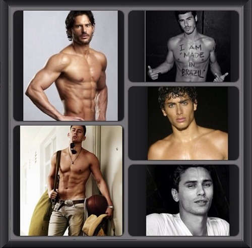 My top 5 sexiest men OMG!!! I forgot my boo Cristiano Ronaldo