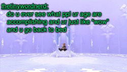 snarkbomb:  My favorite KH thing is making jokes about Ventus being sleepy. That, and editing him to have green eyes. It just makes more sense!  FFXV Textposts Parts 1, 2, 3, 4, and 5 Favorite Characters Part 1 and 2 Cinnamon Rolls vs. Sinnamon Rolls