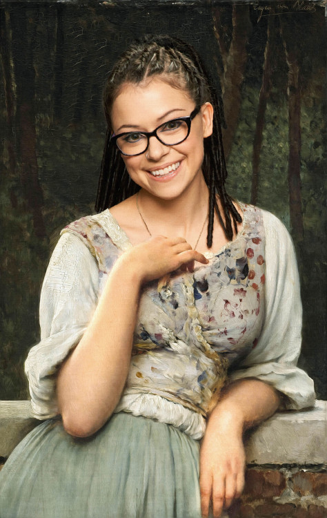 Cosima Niehaus Modern Renaissance Portrait II (2016)Sources:Cosima: Promo Picture Orphan Black Seaso