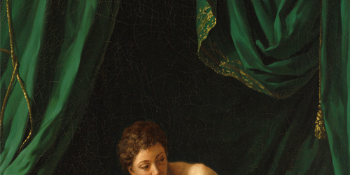 decomposion:  Art history meme (x) - ¾ colours - green  Roses by Vincent van Gogh | La Jeune Martyre by Paul Delaroche | Mars & Venus, Allegory of Peace by Louis Jean François Lagrenée | The Woman in the Green Dress by Claude Monet