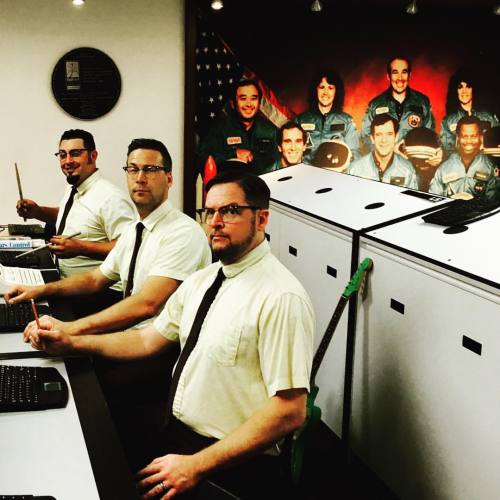 The Control Room at the Columbia Memorial Space Center.