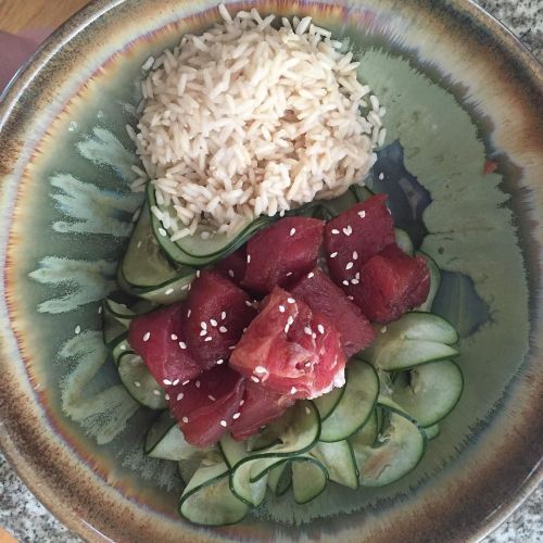 XXX Homemade poke bowl 😋 🐟 by 6feetofsunshine photo