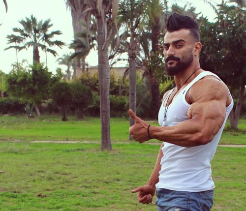 sexymusclebeast7:  Mohamed Elqadi @mo.qadi #mohamed elqadi