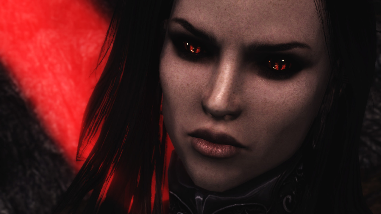 vampire eyes mod skyrim