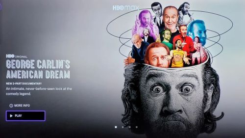 I watched both parts of George Carlin’s American Dream. A fascinating look at his life…